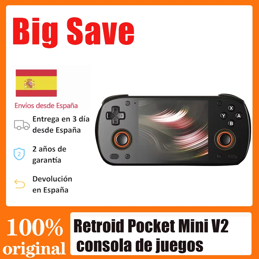 Konsola Przenośna Retroid Pocket RP MINI V2 z EU za $232.49 / ~864zł Konsola Przenośna Retroid Pocket RP MINI V2 z EU za $232.49 / ~864zł