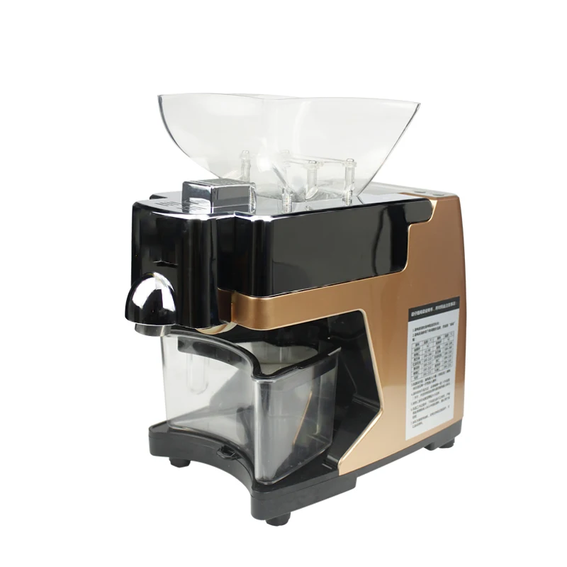 

3-6kg/Hour Home Use Automatic Hot And Cold Oil Extractor Intelligent Control Oil Press Machine Voice Prompts Easy Operation