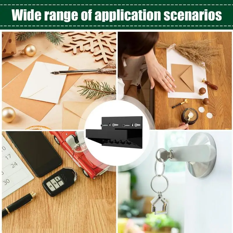 벽 메일 키 정리함 아크릴 거치대 벽 마운트 메일 및 키 정리함, 가정용 정리정돈 선반, 복도 장식