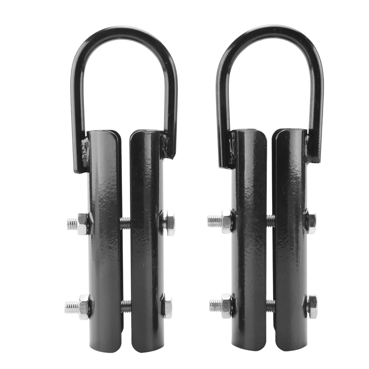 

1.5 Inch Climbing Rope Clamp,2 Sets Rope Climb Clasp Workout Rig Attachment Hook for Rope Climbing Gym Strength