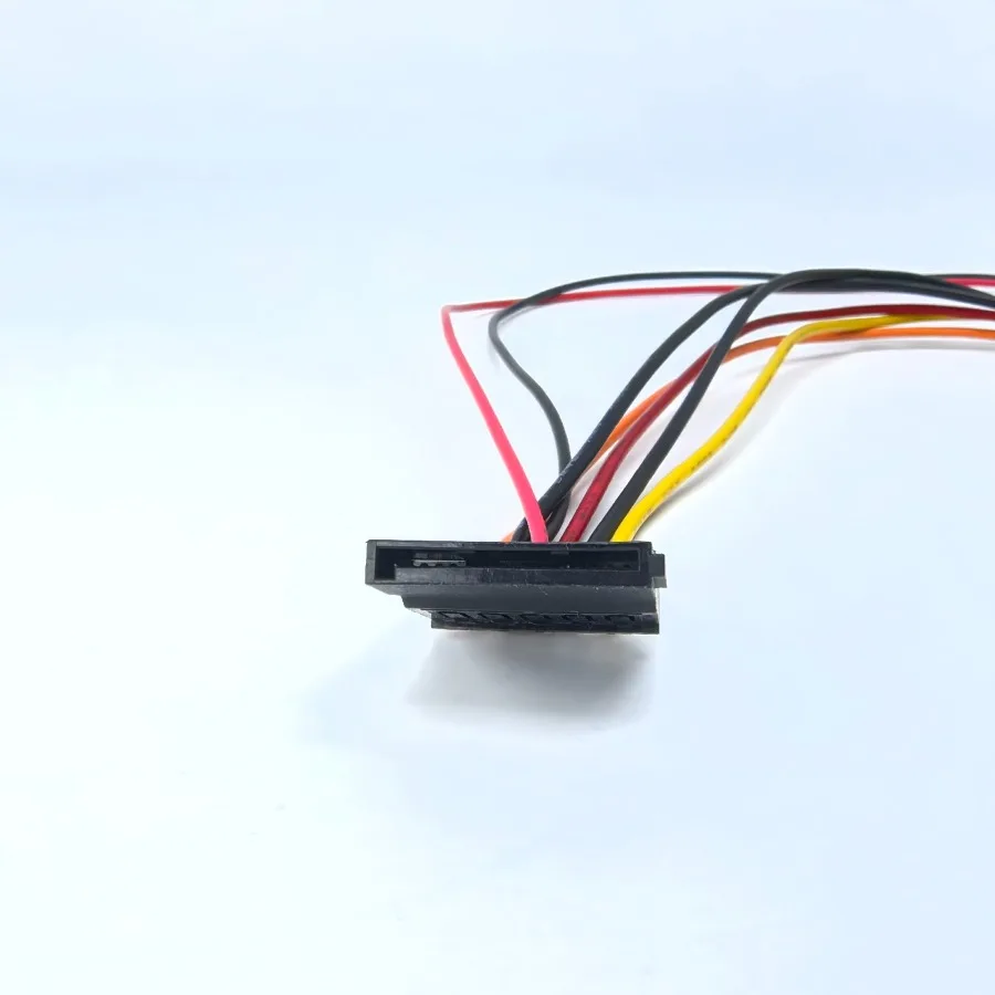 コンピュータ ATX メインボード電源ケーブル 6Pin SATA SSD HDD ODD