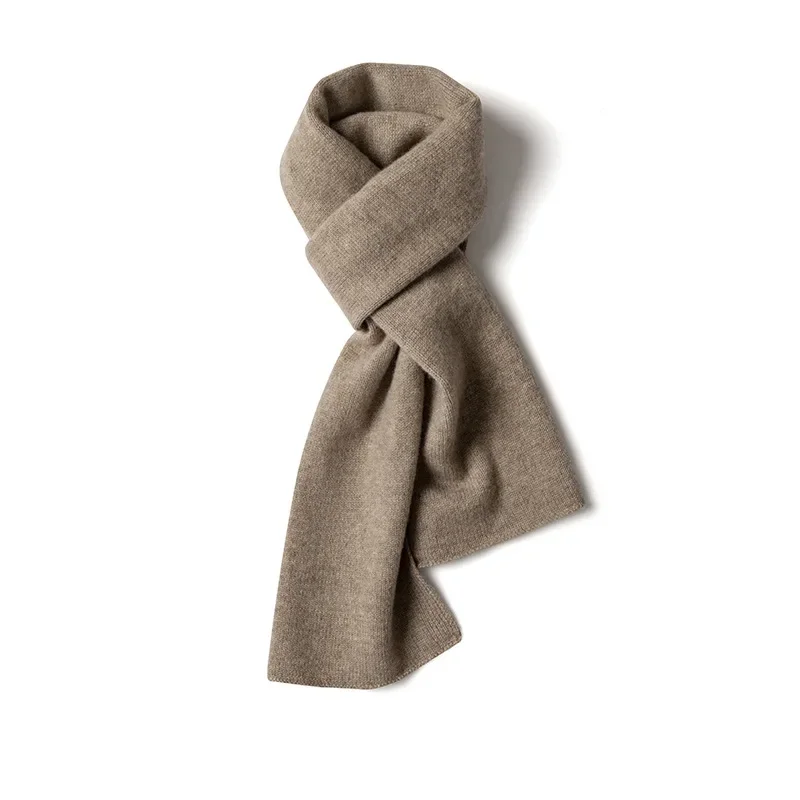 Unisex Merino Wool Scarf Women Luxury Lightweight Soft Men Winter Cashmere Scarves Long Warm Wrap Shawls for Women Korean