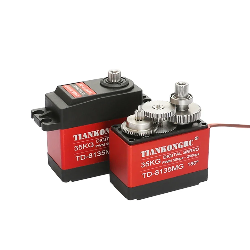 Servomoteur RC 360° 30KG 35KG 25KG Haute Tension pour Robot Voiture