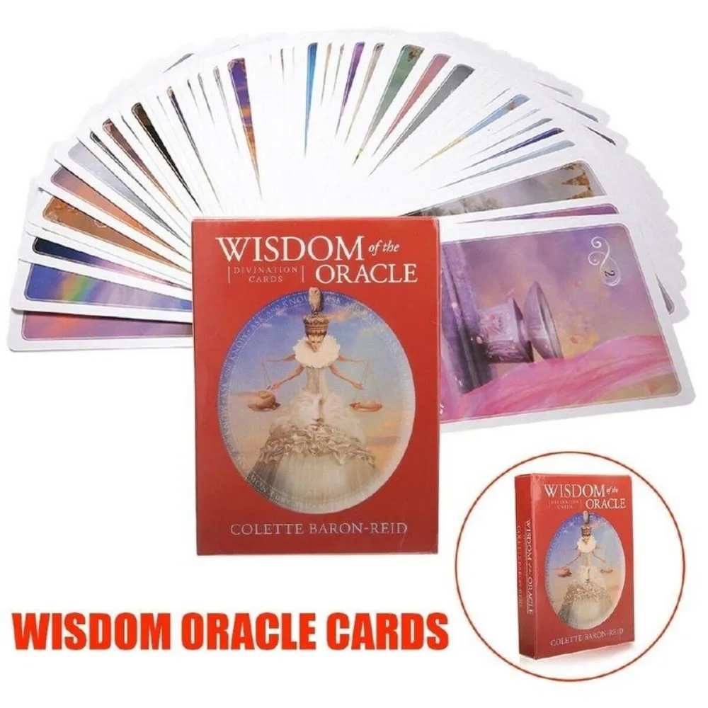 

Wisdom of The Oracle Card Mysterious Cards Guidance Divination English Tarot