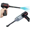 Compressed Air Duster & Mini Vacuum Keyboard Cleaner 3-In-1, Portable Electric Air Can, Cordless Computer Cleaning Kit 4