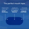 30/60Pcs Sleep Mouth Tape Anti Snoring Strips Best Breathing Nasal Strips Medical Grade Improved Sleeping Snoring Relief 2