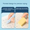 Deli Eraser 4Pcs Macaron Super Large Pen Shaped Hole Eraser Correction Grip Posture Kindergarten Wipe Clean School Stationery 6