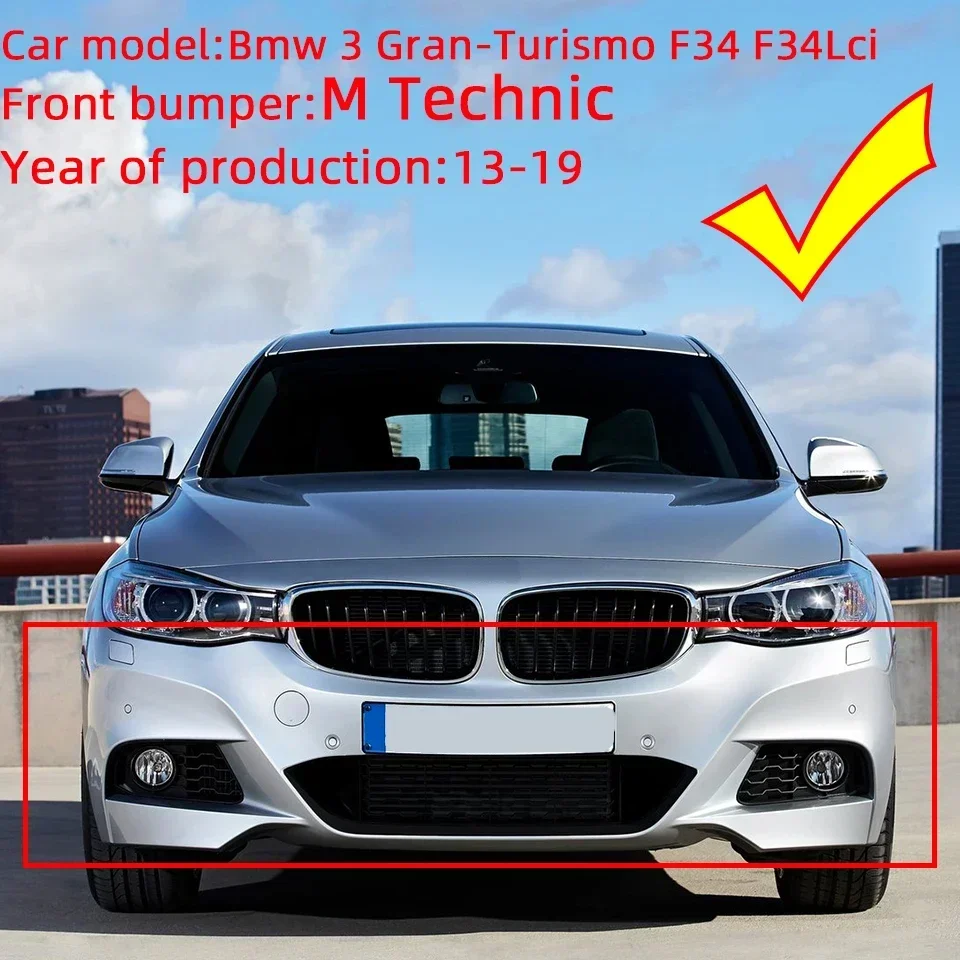 For BMW3 GT Gran Turismo F34 F34LCI M 2013- Car Headlight Washer Nozzle Shell Garnish Cover Cap#51118062251 51118062252
