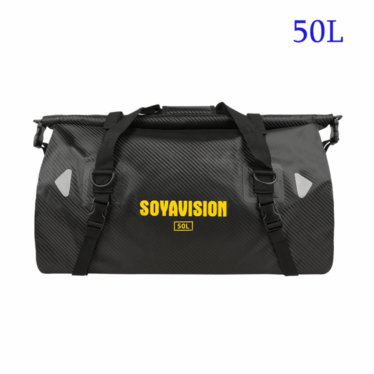 Motorcycle Waterproof Tail Bag Travel Outdoor Dry Luggage Roll Pack Bag 20 /40/66 Motorbike Luggage Backpack Motorcycle Seat Bag