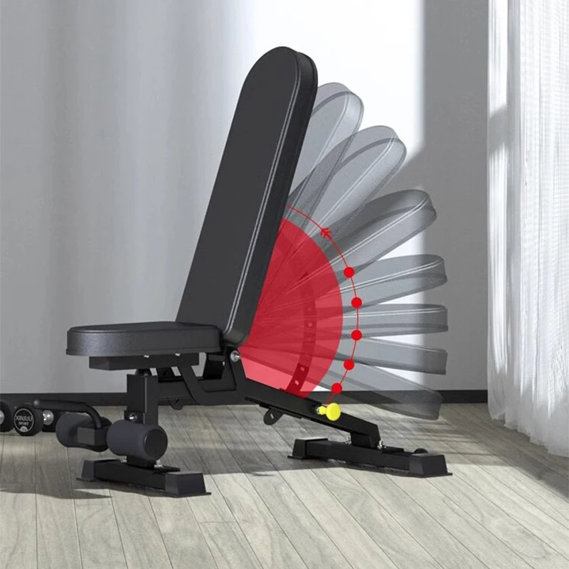Dumbbell bench, home fitness, commercial barbell bench press, fly bird bench, multifunctional fitness chair, sit-up equipment