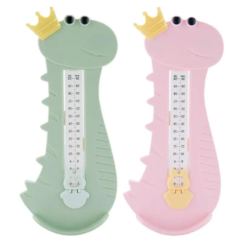 

Foot Measurement Device Cartoon Dinosaur Baby Foot Measure Gauge Shoe Size Measuring Ruler Fittings Tools Children's Foot Ruler