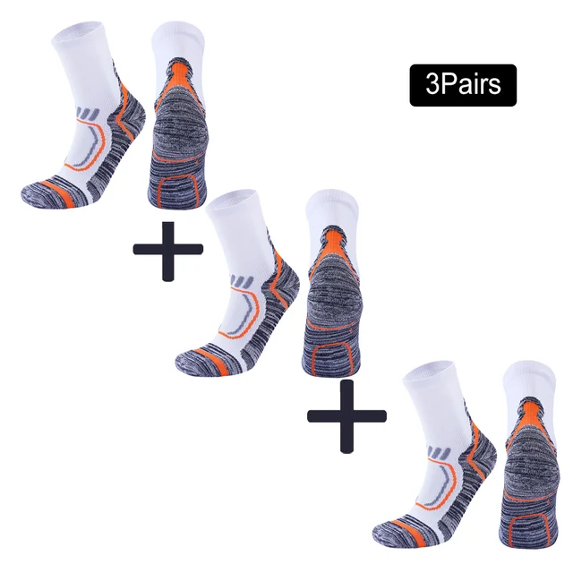 5Pairs Men's socks Breathable Socks women's Compression socks Basketball Socks Football Trekking Running Sport Socks Wintersocks 3Pairs Set1