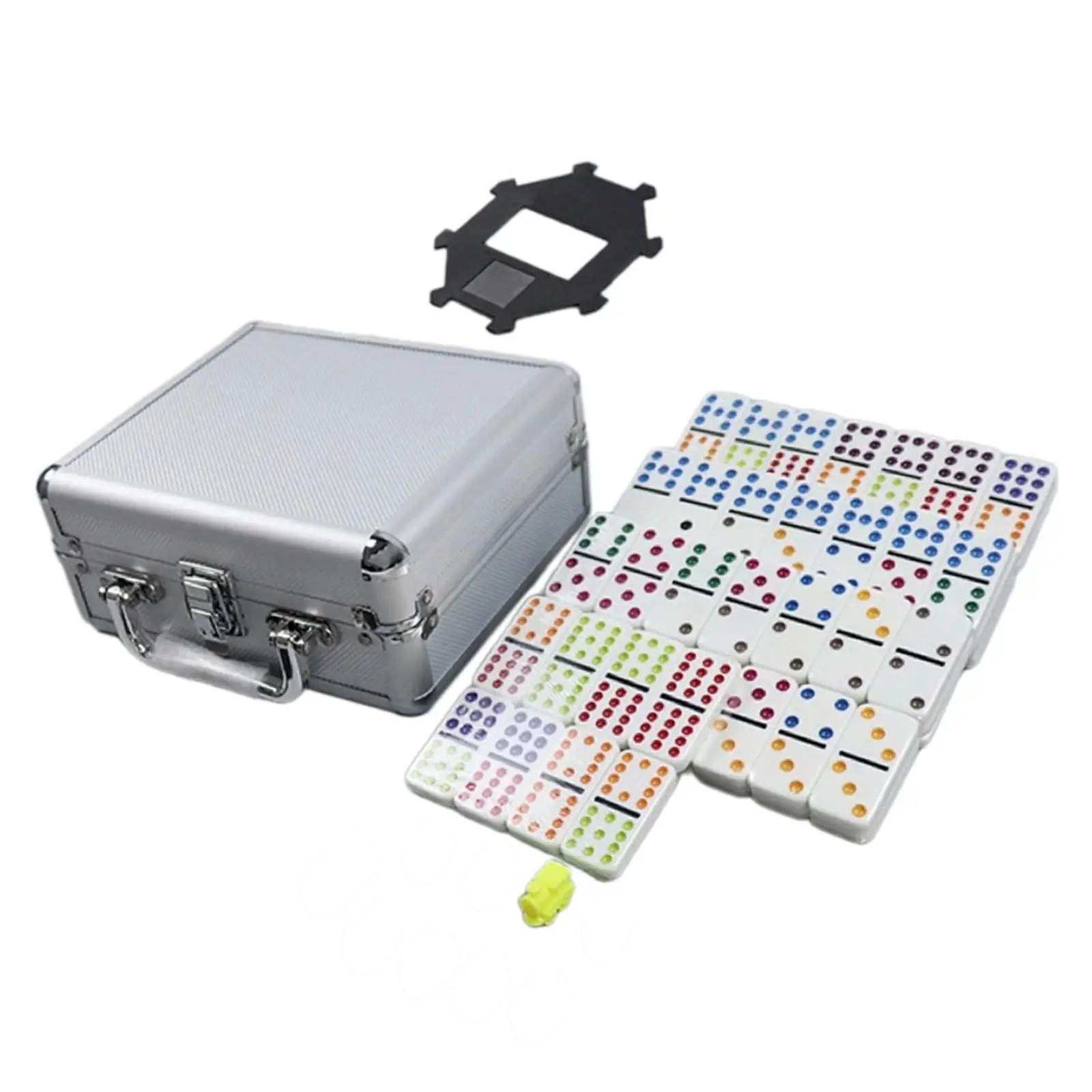 Mexican Train Dominoes Set Educational Toy 91Tiles Toy Night Party Favors Set Mexican Train Dominoes Set Educational Toy 91Tiles Toy Night Party Favors Set