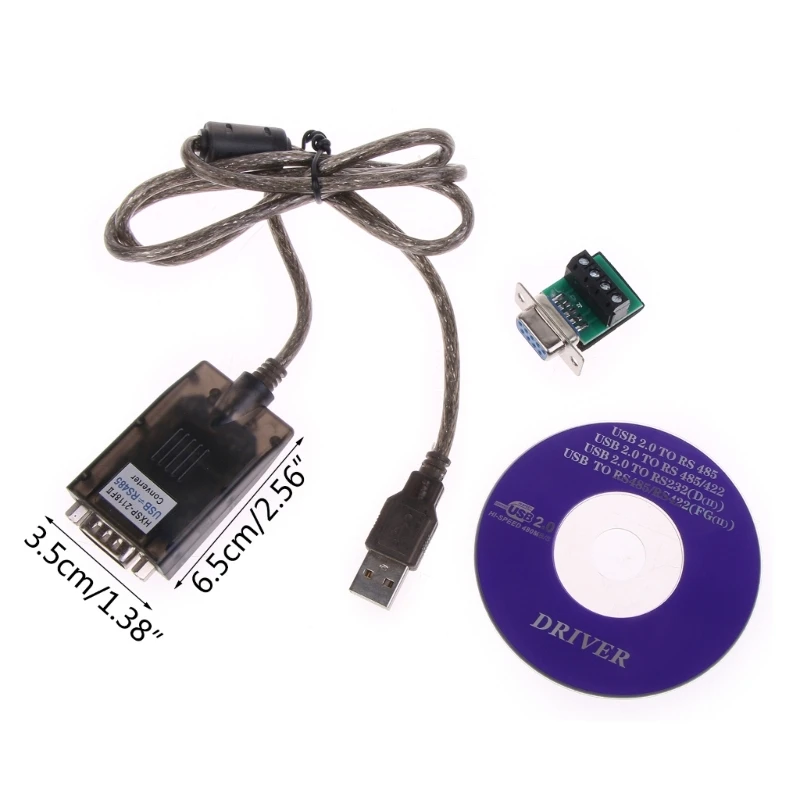 PL2303 USB를 RS485 DB9 COM 직렬 포트 USB RS485 어댑터 변환기로 절연