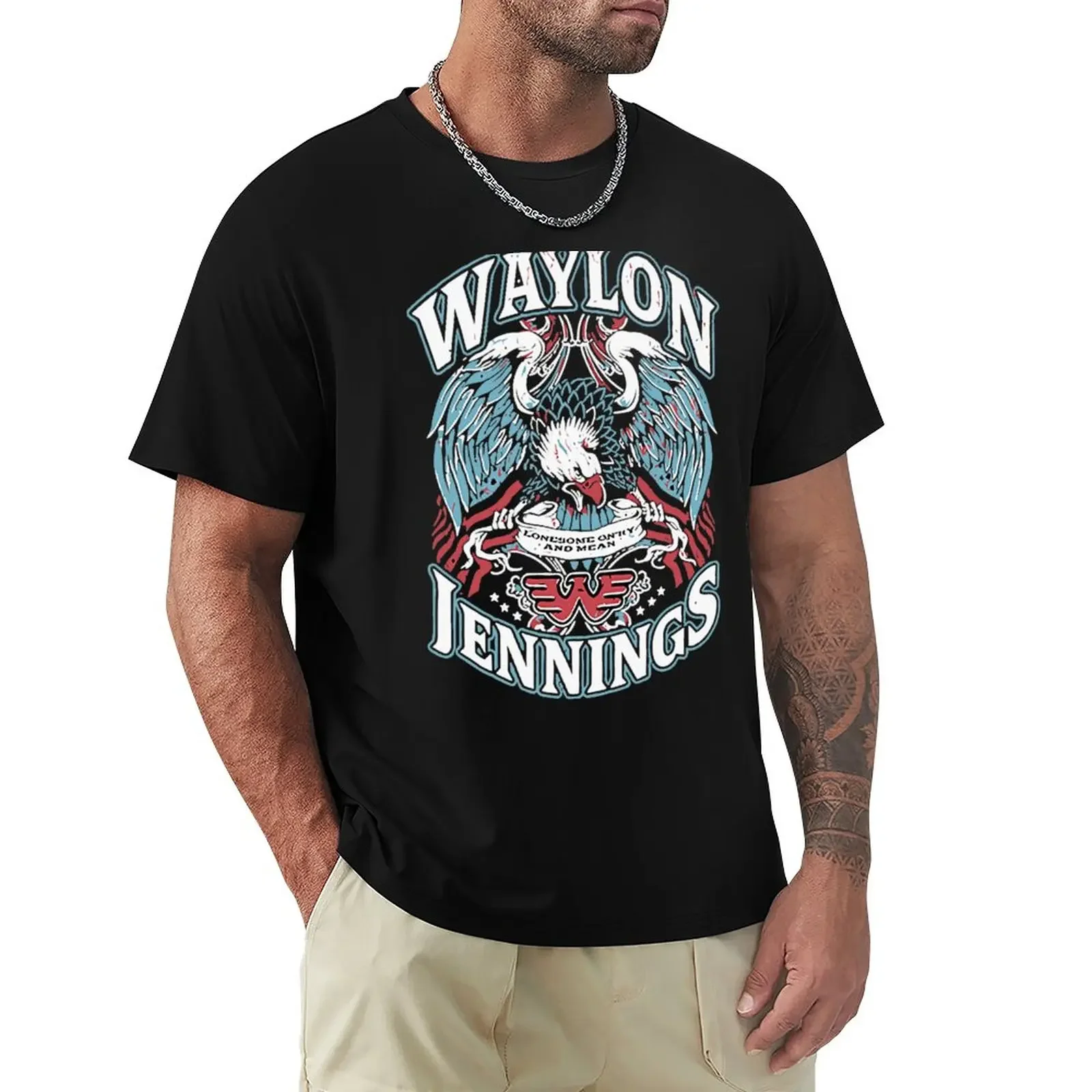 

Wylon T-Shirt summer top hippie clothes for a boy mens cotton t shirts