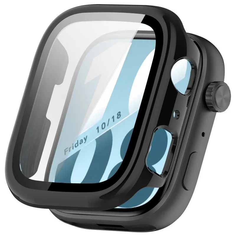 Premium Tempered Glass Protective Case and Band
