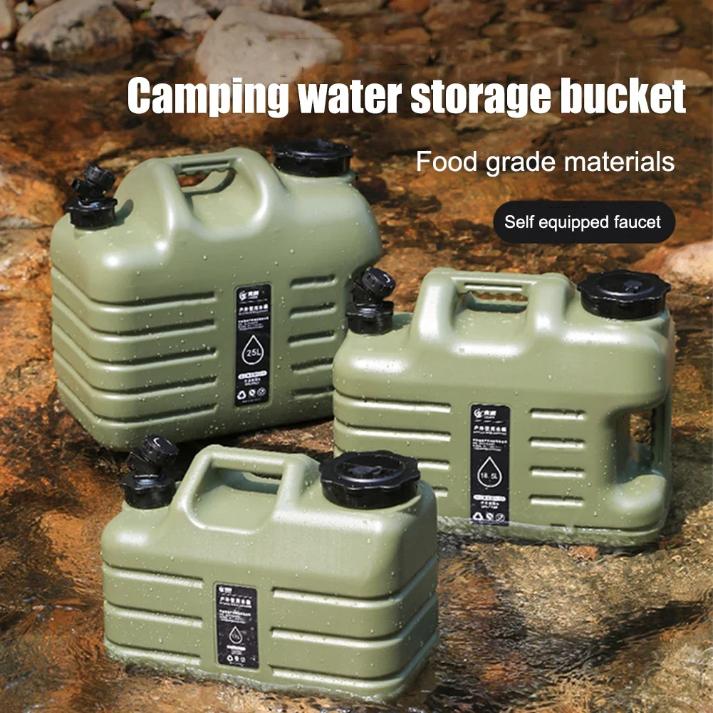 10–25L Camping Water Bag – Portable Bucket with Faucet 6