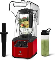 Commercial Quiet Blender, 2200 Watt Professional  Blender with 80oz Pitcher, Built-in Pulse & 15- 1