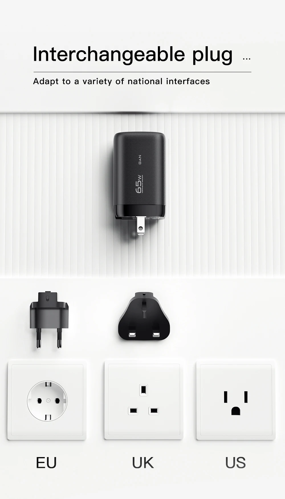 Essager 65W GaN USB Typ C Ladegerät für Laptop PPS 45W 25W Schnellladung für Samsung QC3.0 PD3.0 für iPhone14 13 Pro Handy-Ladegeräte – Detail 12