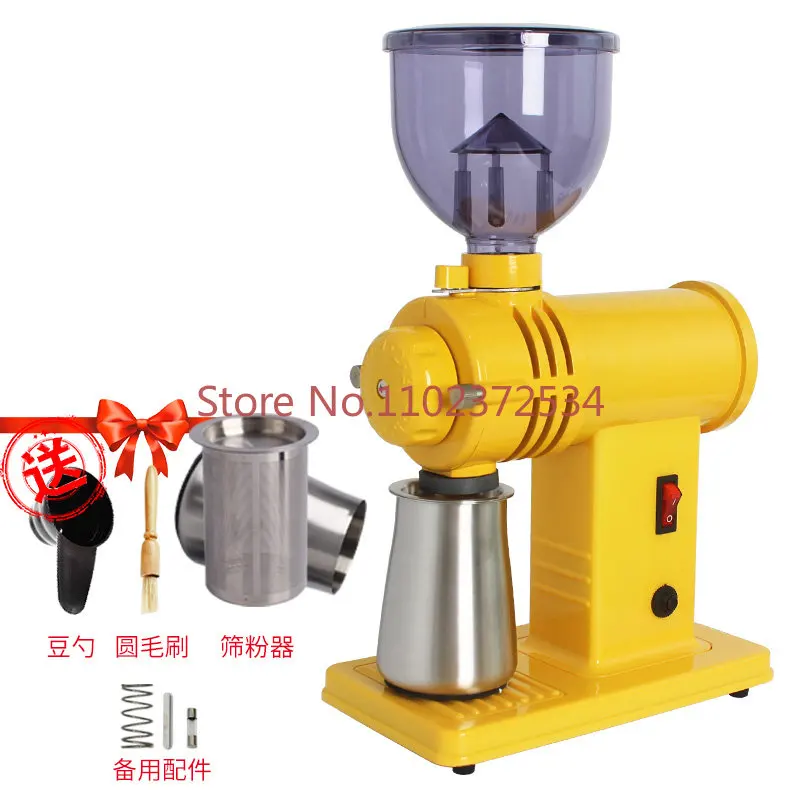 

Электрическая мини-дробилка для зерен Fuji, одинарный продукт, ручная смывка, призрачная зубная дробилка, маленькая стальная пушка, дробилка для кофейных зерен