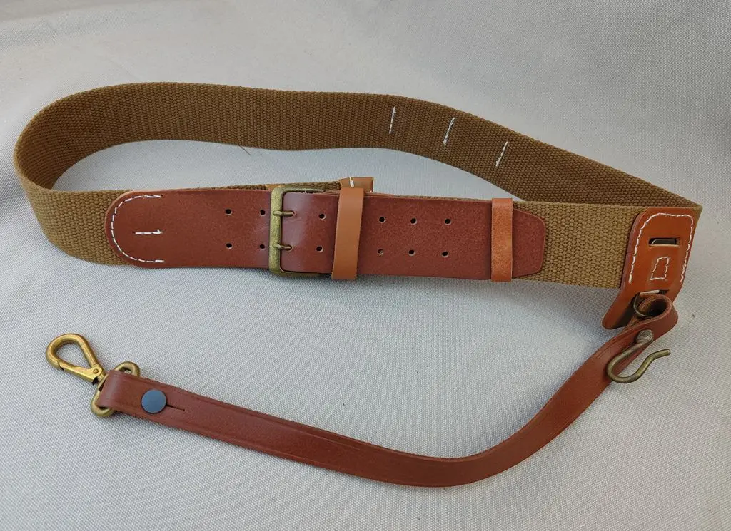 WW2 JAPANESE IJA ARMY SWORD BELT canvas WIDE 5CM