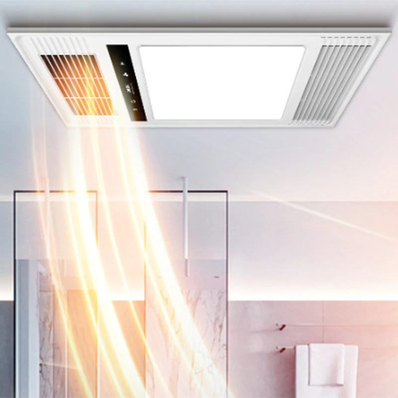Moderne Badkamer Geïntegreerde Uitlaat Verwarming Led Lampen Voor Badkamer Badkamer Verlichting Winter Verwarming Decor Armaturen| | - AliExpress
