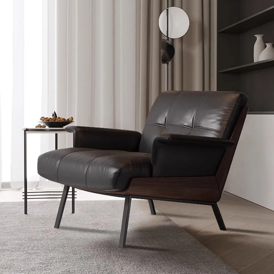 

Luxury Living Room Sofas Modern Lazy Leather Black Living Room Sofas Europe Confort Recliner Nordic American Arredamento Sofas