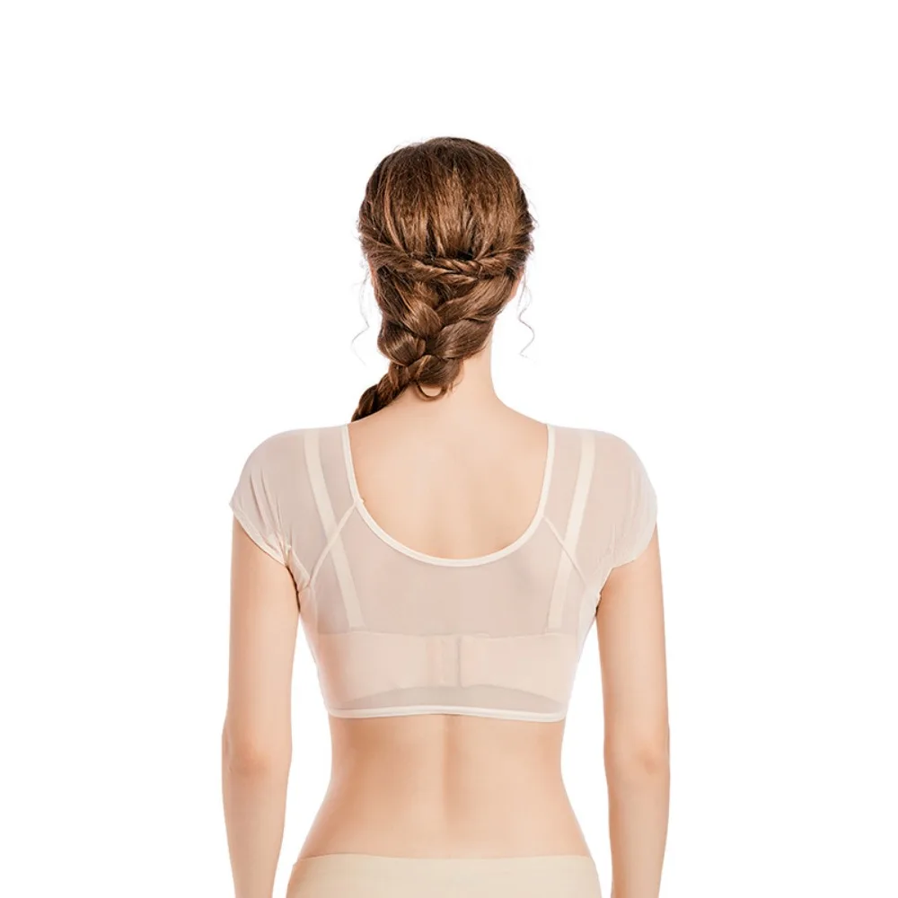 Sweat absorbing clothes Women Chest Wrap Vest Underarm Pads T-shirt