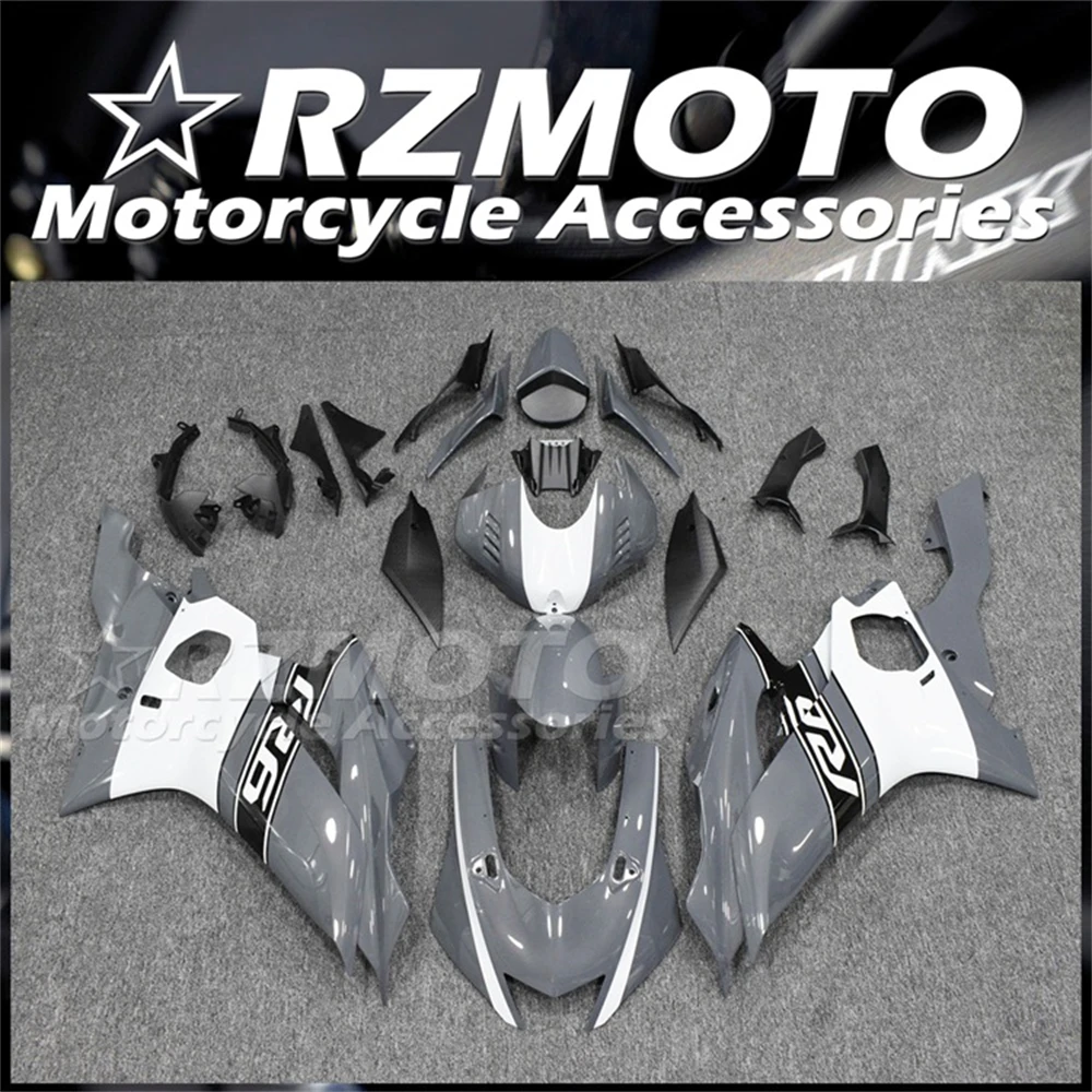 

Новый комплект обтекателей для мотоцикла ABS, подходит для YAMAHA YZF -R6 2017 2018 2019 2020 2021 2022 17 18 19 20 21 22, комплект кузова белого и серого цвета