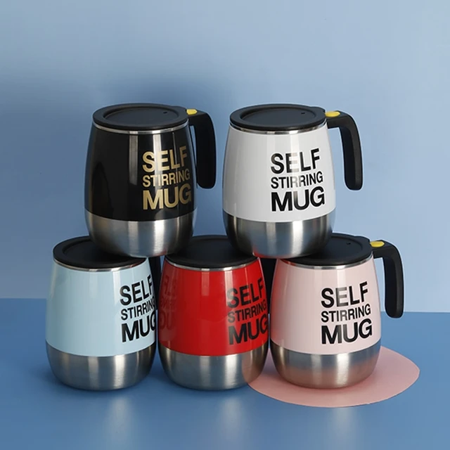 Automatic Self Stirring Magnetic Mug 304 Stainless Steel Coffee