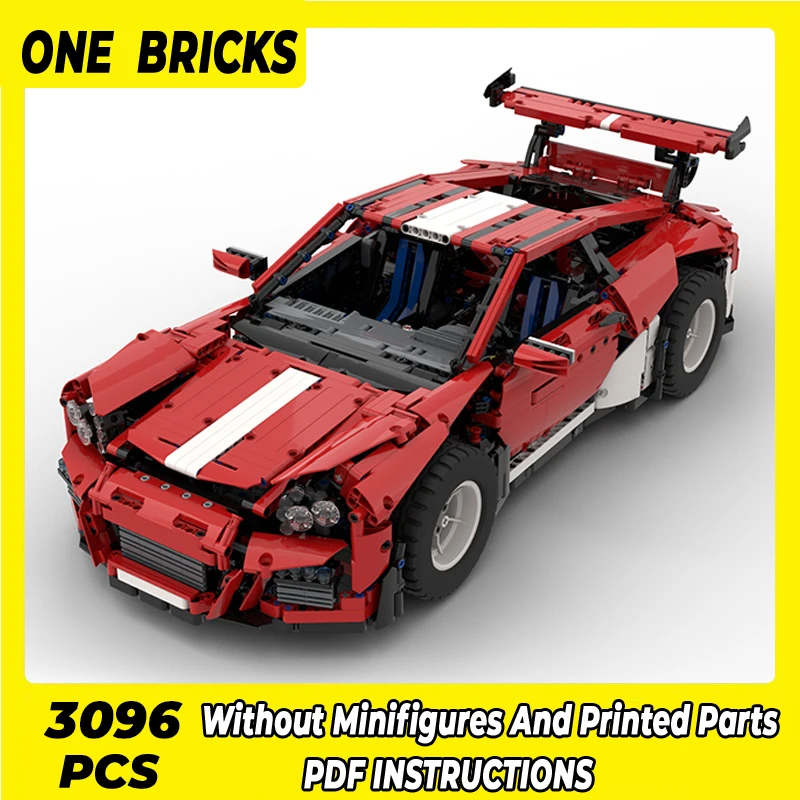 

Moc Building Blocks Supercar Model Speed Champion GT3 RS Technical Bricks DIY Assembly Construction Toy For Childr Holiday Gifts