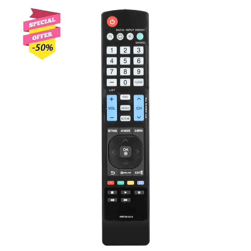 Telecomando Muslimex Per Lg Tv 32 Ls5600 37 Ls5600 42 Ls5600 42 Pa450C 42 Pa4900 50 Pa4500 50 Pa450C 50 Pa6550 52 Pa4900 60 Pa5500