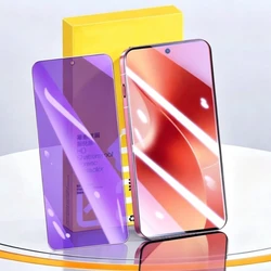 Premium Anti - Blue Tempered Glass Screen Protector, 1 - 3 Pack for 2 PCS (For Realme 14)