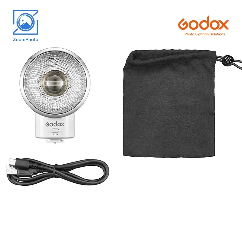 

Вспышка Godox Lux ELF в стиле ретро, 5 уровней, регулируемая портативная вспышка 6000K для камер Sony/Canon/Fujifilm