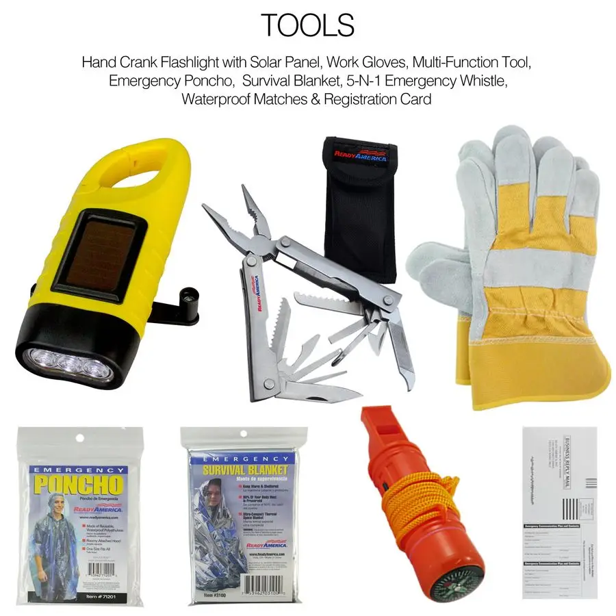 72-Hour Emergency Survival Backpack Kit 3