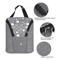 Insulated Breast Milk Bag  Large Capacity Bottle Cooler Perfect for Travel to Daycare or Bacor Back to Work for Mum 2