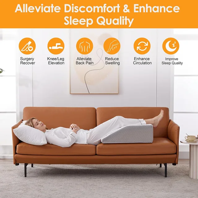 Leg Elevating Pillow for Legs rest and sleeping