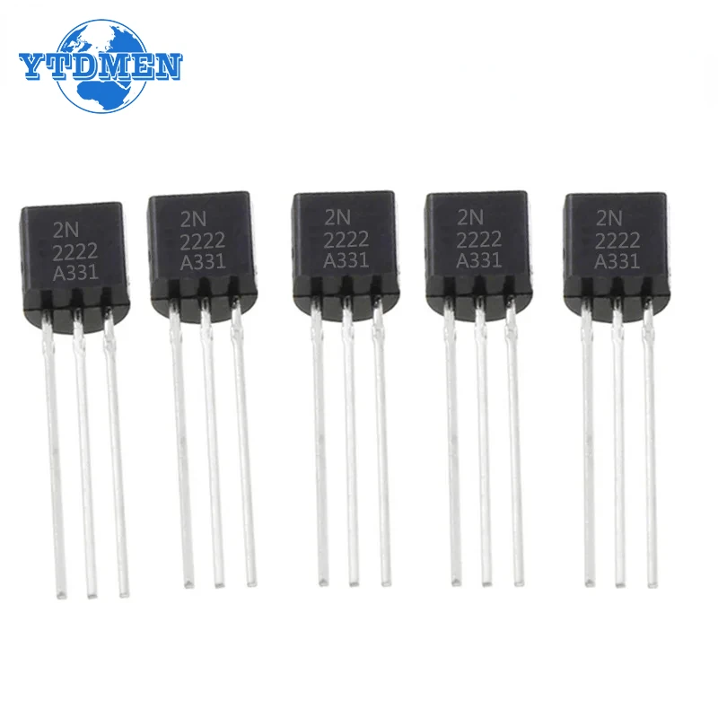 Jual Transistor 2N2222A NPN TO 92 40V 0.6A TR 2222 A TO