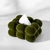 Flocked Tissue Box Geometrically Spherical Bubbles Ball Paper Towel Holder Napkin Holder Tabletop Storage Container Organization 3