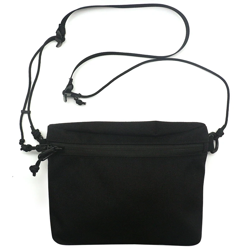 Japanese Style Crossbody Fabric Bag For Men With Ykk Zippered