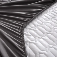 Waterproof Thicken Mattress Pad Protector Adjustable Fitted Sheets Bed Covers Anti-bacterial Pad for Bed 120x200 160x200 180x200 4