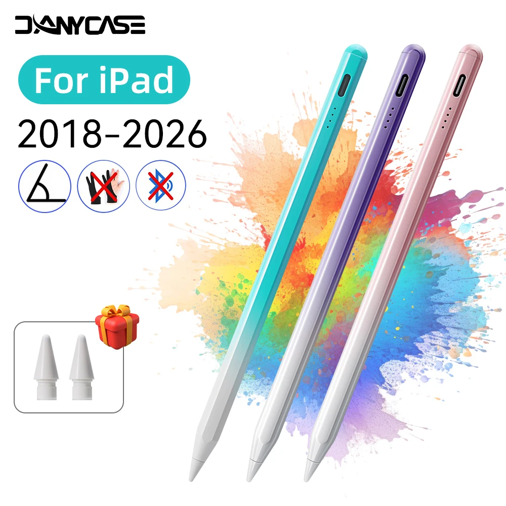Advanced Stylus Pen with Palm Rejection and Power Display