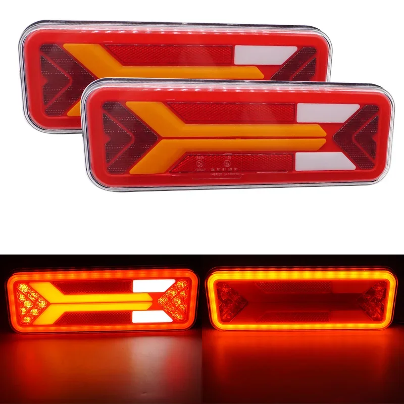 ตัวเลือกสินค้า ไฟท้าย LED ประหยัดพลังงาน สำหรับรถบรรทุก รถบัส รถพ่วง