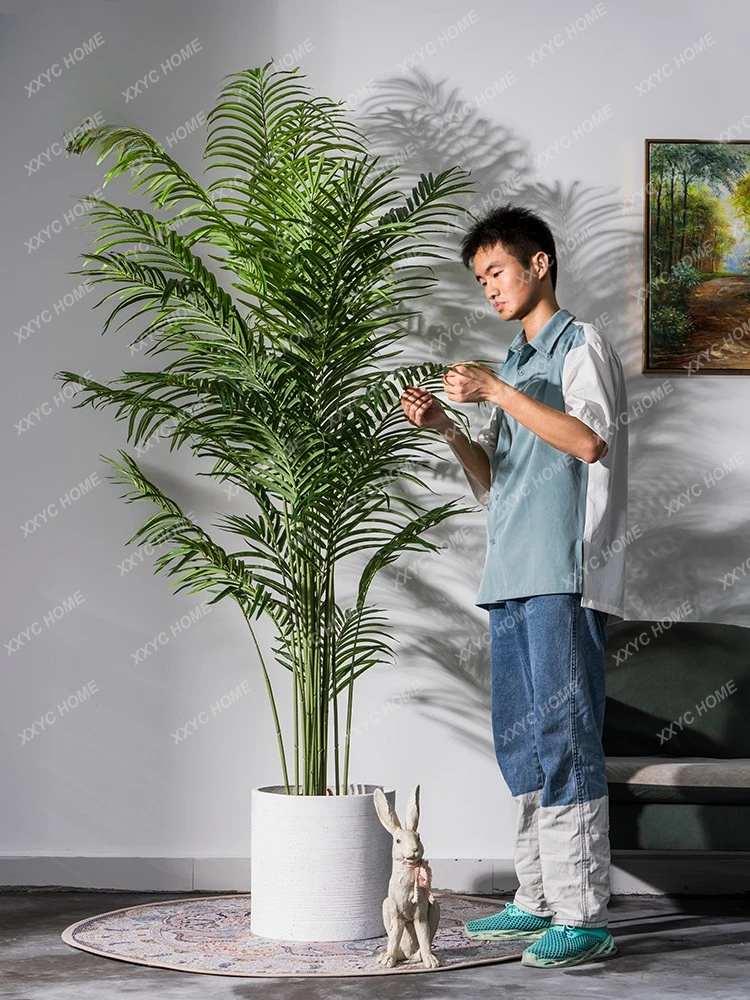 

Green Plant Imitative Tree Fake Trees Potted Indoor Living Room Showcase Shop Decoration Ornaments