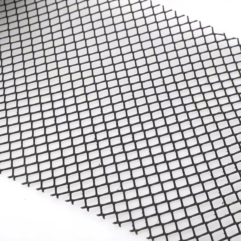 1PCS Gutter Guard Mesh Cover With Hook 15cm Black Plastic Anti-Clog Mesh Rain Protection Cover Filter Home Garden DIY Parts