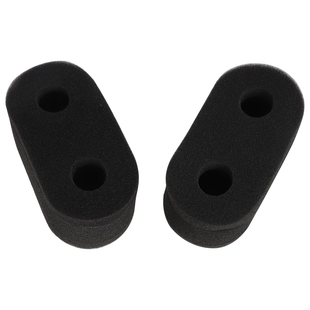 Air Filters 2x Black Foam Carb Sock Double Trumpets For Weber Dcoe Dellorto Jenvey Carburetor