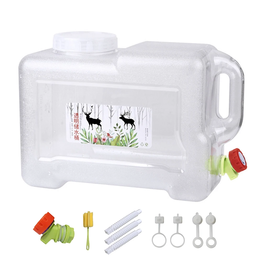 12L Camping Bucket Water Storage No Leakage Portable Water Tank Container Large Capacity for Camping Cooking Picnic Hiking 3