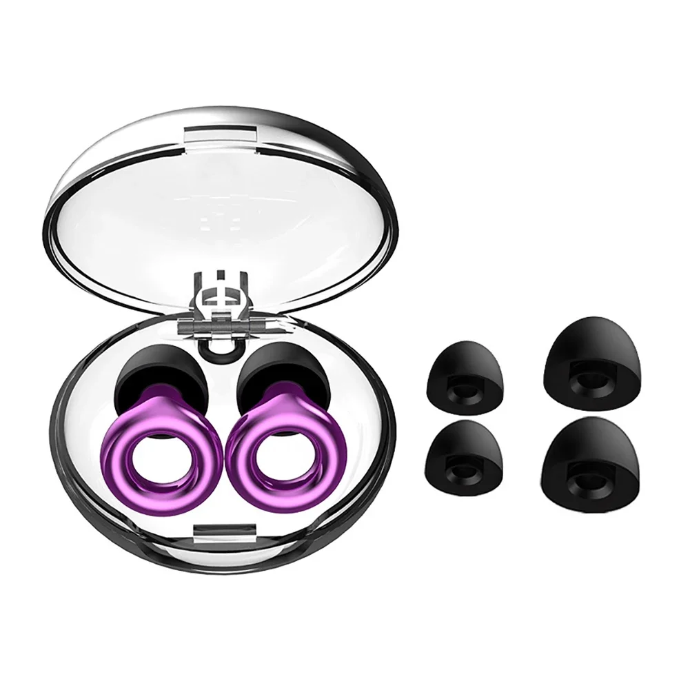 Soundproof Earplugs Silicone Waterproof Swimming Sleep Noise Reduction For Foam Earplugs,Silicone Earplugs