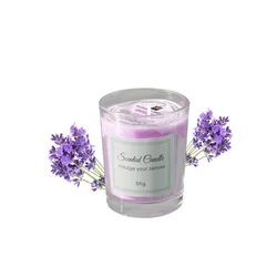 Aromatherapy Smoke - Free Fragrance Candle for a Relaxing Atmosphere (Lavender scent)