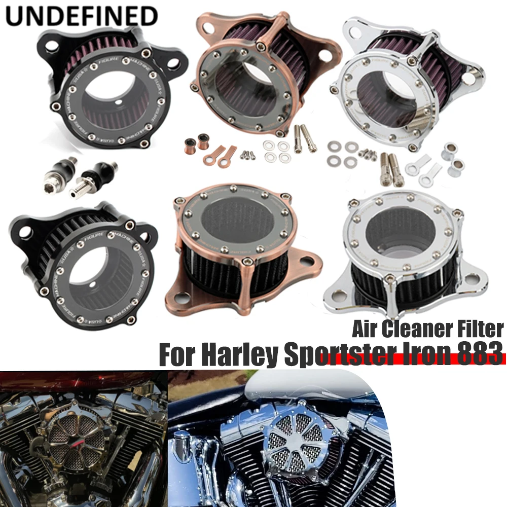 Воздушный фильтр для Harley Sportster XL883 XL1200 Iron 883 48 72 комплект воздухоочистителей 1991-2021